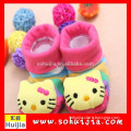 Beautifully designed and handmade Cute Kitty design baby sock shoes for alibaba fr